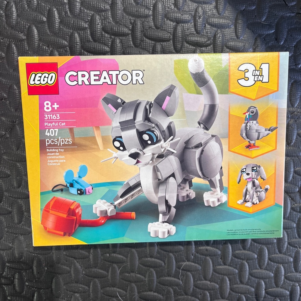 LEGO Creator Gray and White Cat Set
